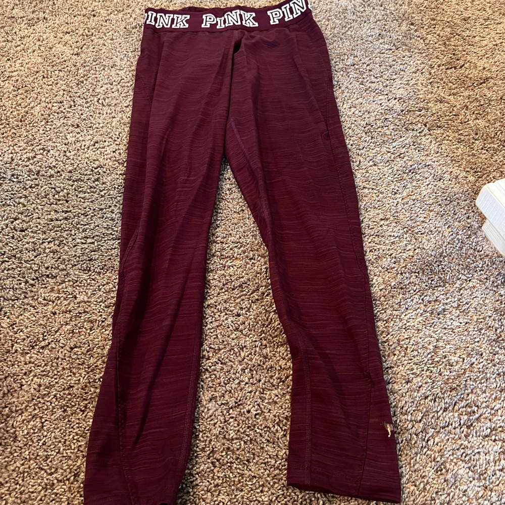 PINK Fleece lined leggings